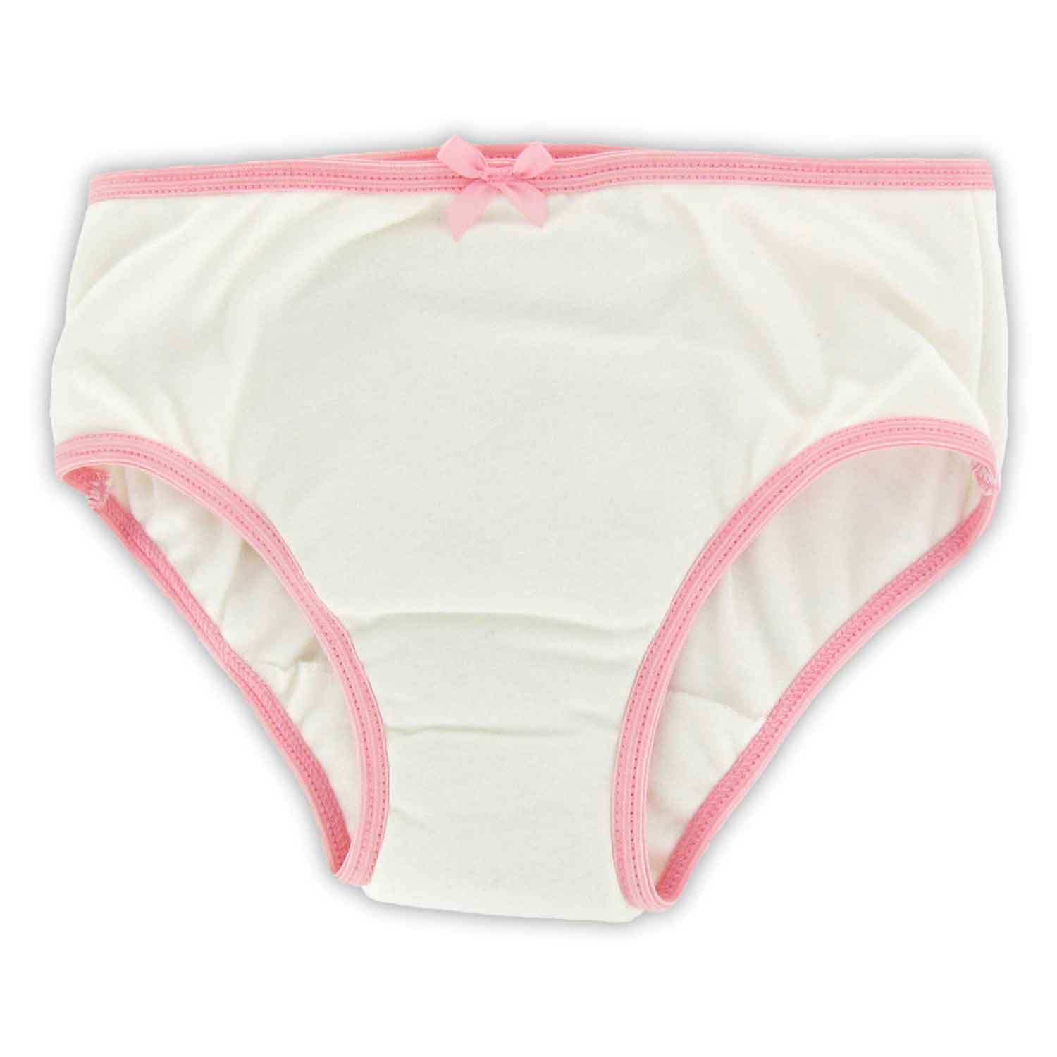 Briefs-Girls Washable Absorbent Briefs