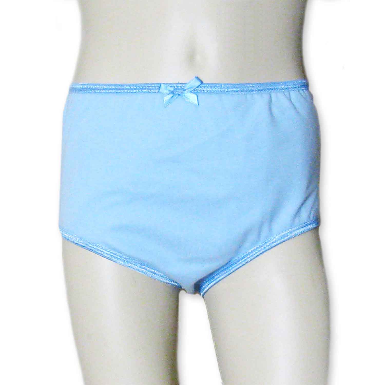 Briefs-Girls Protective Vinyl Pants