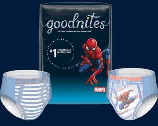 boys goodnites