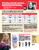 Bedwetting Store Vibrating Watch Flyer