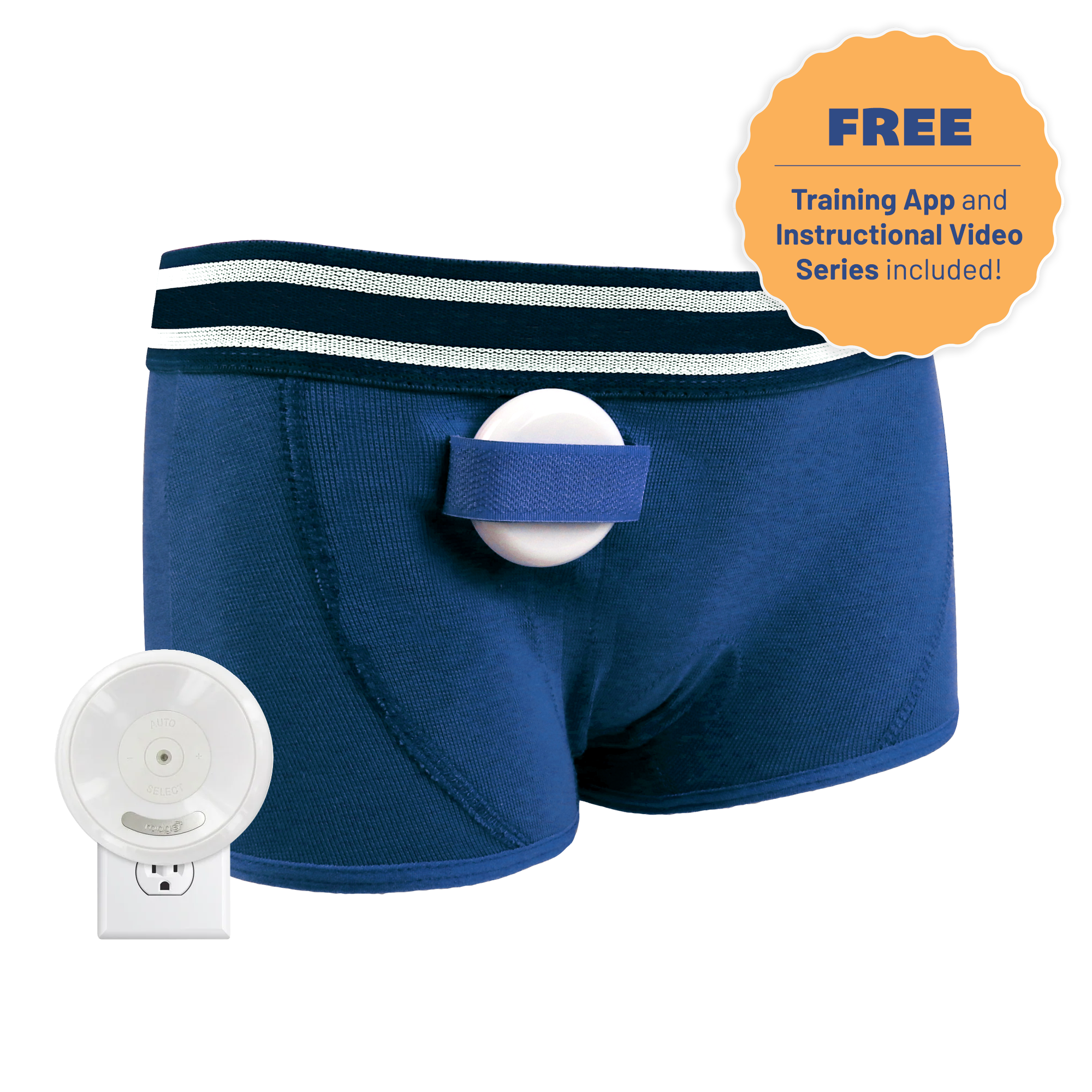 Rodger Wireless Bedwetting Alarm Essentials Treatment Kit