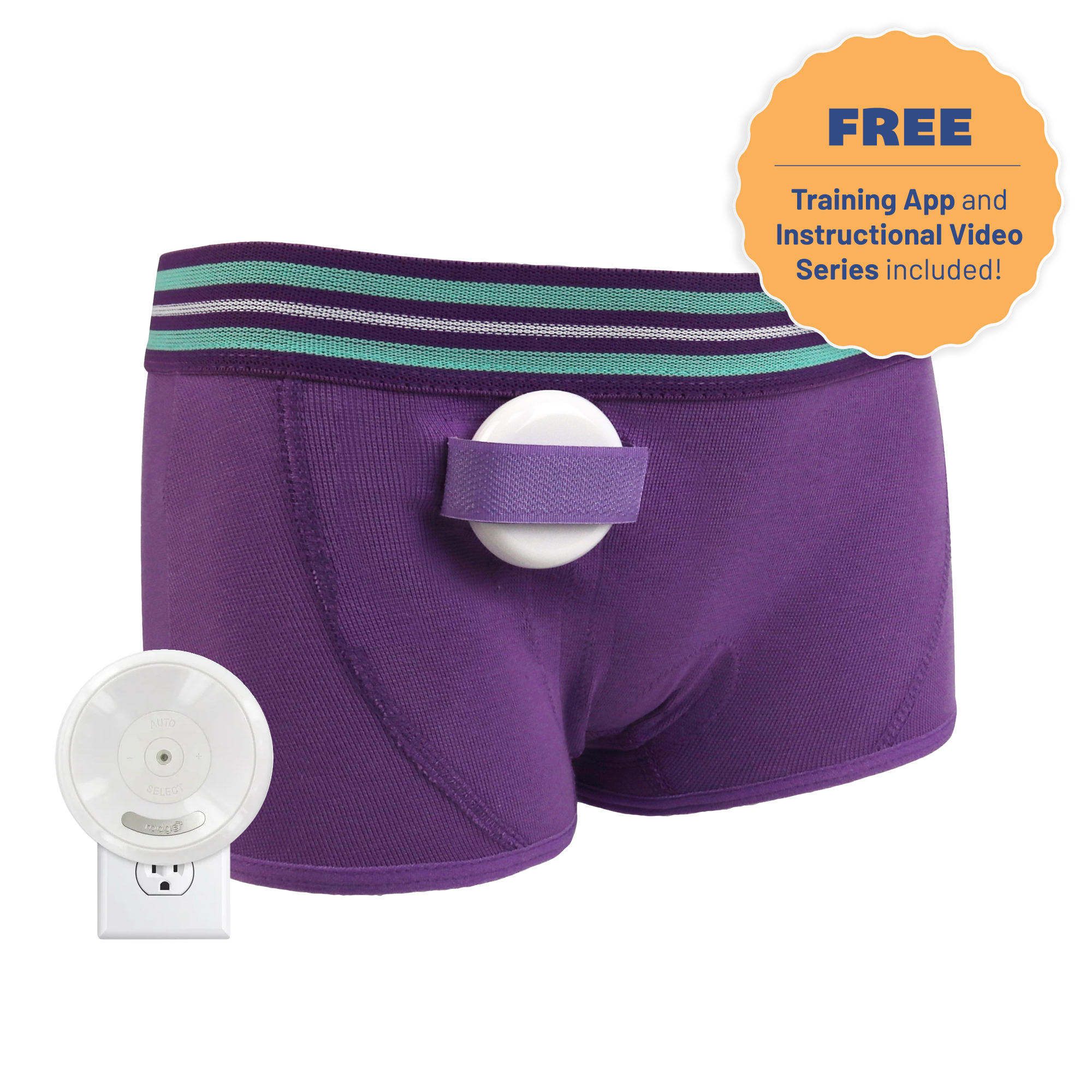 Rodger Wireless Bedwetting Alarm Essentials Treatment Kit